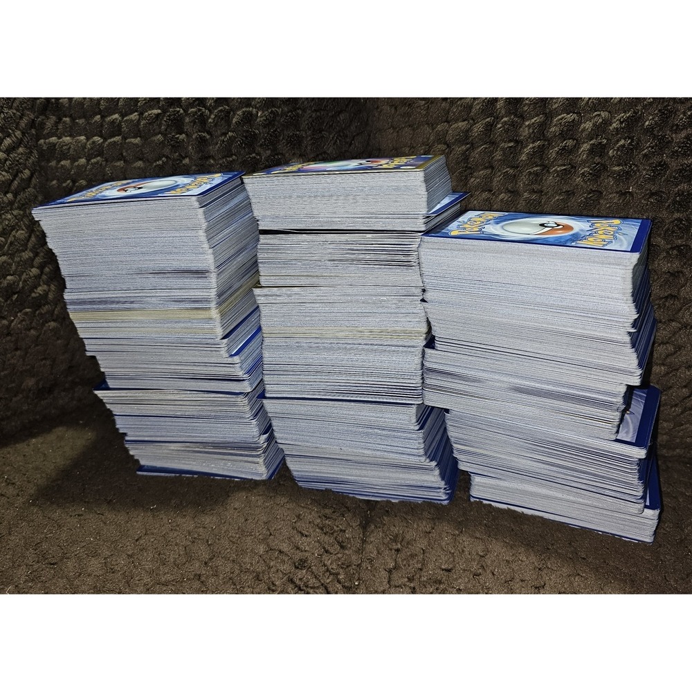 1500 Pokemon Cards Lot